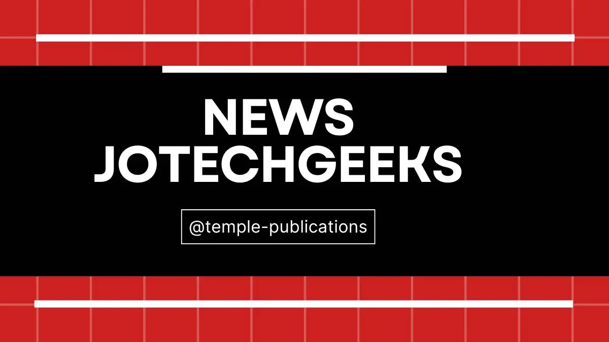 News JotechGeeks