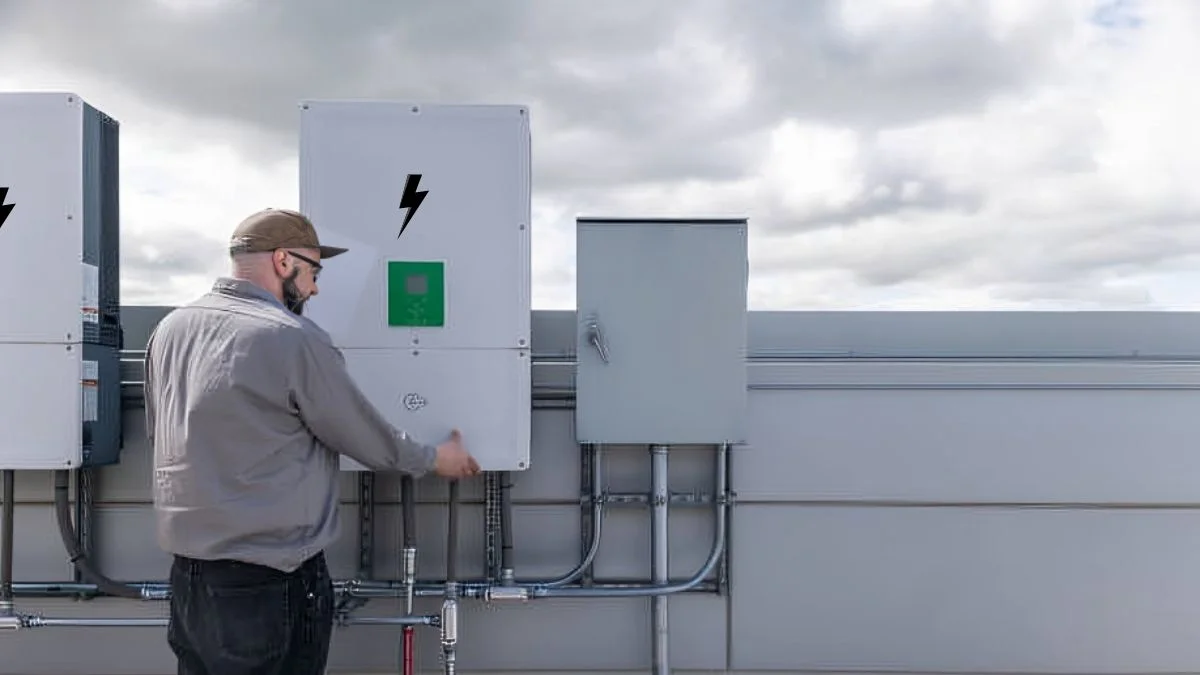 Solar Battery Installation