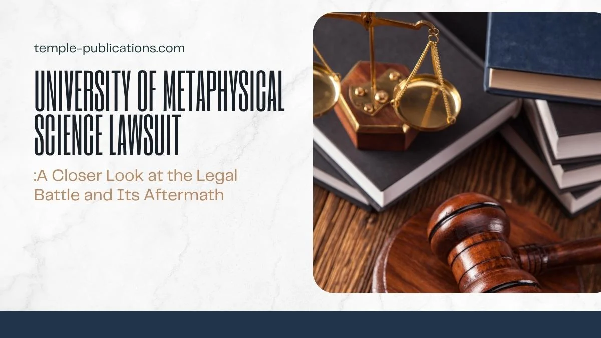 University of Metaphysical Sciences Lawsuit Dismissed