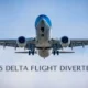 DL275 Delta Flight Diverted LAX