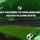 Green Bay Packers vs Philadelphia Eagles Match Player Stats