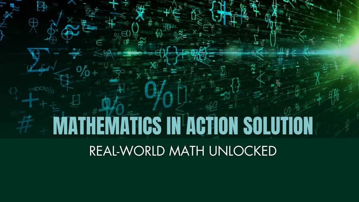 Mathematics in Action Solution